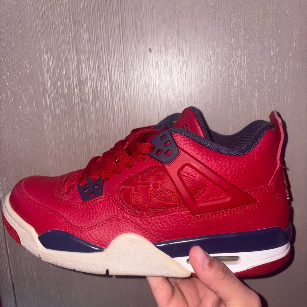 Jordan Kids Sneakers Red and Navy